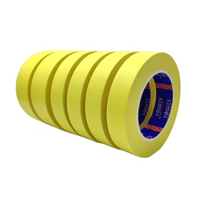 Chất lượng cao duy nhất hai mặt chống UV giấy Crepe masking <span class=keywords><strong>tape</strong></span> mạnh mẽ cho hiệu quả bảo vệ xe ô tô phun sơn - Product Image 3