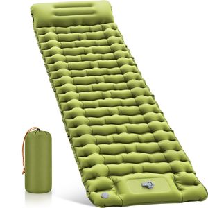 Portable Lightweight TPU Self-Inflating Camping Mattress Sleeping <b>Pad</b> Outdoor Waterproof Durable air <b>Bed</b> Mattress Camping Mat - Product Image 1
