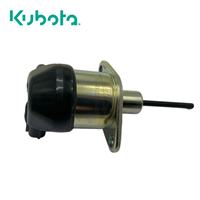 Électrovanne de stationnement Kubota 12V 1A021-60017 Pièces de réparation automobile V2003 V2203 Vanne d'arrêt de carburant pour excavatrice de machines de construction