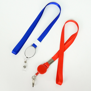 Hot Sale Wholesale Custom Logo Sublimation Digital Printing <b>Polyester</b> Keychain <b>Lanyard</b> With Silk Screen Printing - Product Image 1