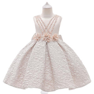 Robe de princesse sans manches à volants fantaisie avec nœud personnalisable pour filles - Product Image 1
