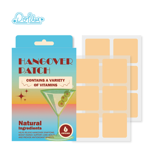 Nuovo marchio ecologico di colore personalizzato Anti-postumi di una sbornia Patch con 100% erbari naturali per il recupero di mattina spinta immunitaria assistenza sanitaria - Product Image 6