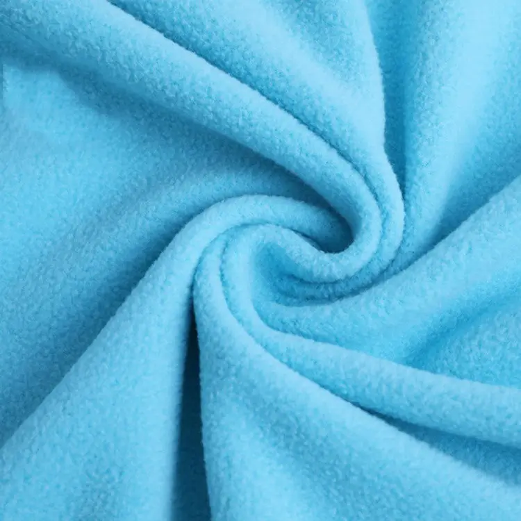 Jinda tekstil örgü % 100% polyester polar polar 200gsm 165cm bir tarafı iki tarafı kumaş taze sipariş üretim