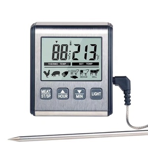 Thermomètre numérique <span class=keywords><strong>professionnel</strong></span> pour viande et aliments TP710 avec minuterie et alarme - Product Image 2