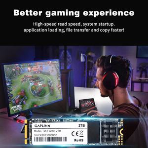Caplink Kualitas Terbaik SATA3 M.2 2242 2280 128gb 256GB 512GB 1TB M2 Internal Solid State Drive untuk Laptop - Product Image 3