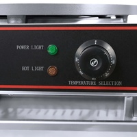 Crêpière Électrique Professionnelle Commerciale de Grande Taille Automatique Ronde Pas Chère