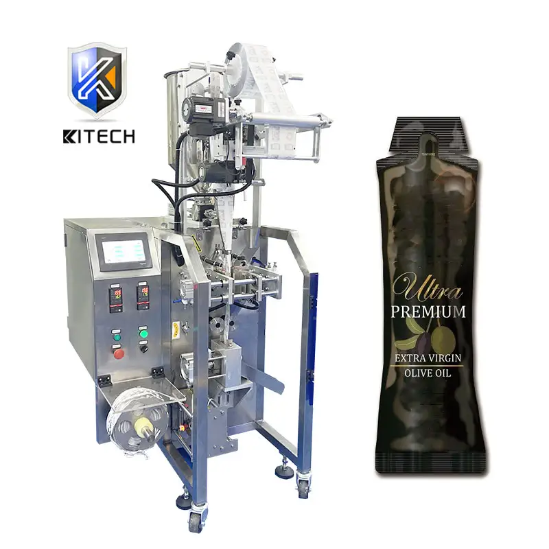 KL-160 Automatic Irregular Shape Bag Oil Packing Machine Olive Oil Sachet Filling Machine Supplier