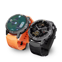 Montre connectée GPS AGM W1 Pro avec écran AMOLED, appels, 100 modes sportifs, cartes hors ligne, étanche 5ATM, montre de fitness pour l'extérieur