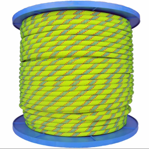 Cuerda DE SEGURIDAD Kernamantel de 12mm, cuerda de rescate de escalada estática certificada CE para protección contra caídas con material de poliéster y nailon - Product Image 2