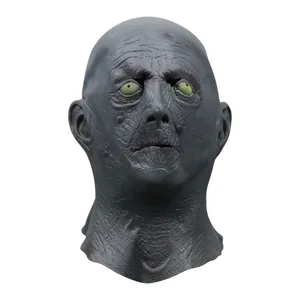 Neuheiten Terror Old Man Latex Maske Halloween Gummi Kostüm Kopf Horrible Realistic Masken Karneval Kostüm Kostüm