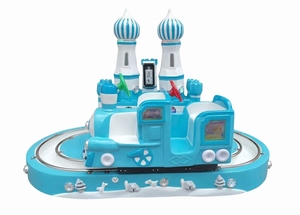 Paseo en tren de pista que funciona con monedas: Mini máquina de columpio de parque de atracciones para Centro Comercial/supermercado - Product Image 3
