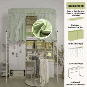 Tende da <span class=keywords><strong>letto</strong></span> ricamate in pizzo <span class=keywords><strong>per</strong></span> dormitorio <span class=keywords><strong>per</strong></span> studenti, tenda a baldacchino <span class=keywords><strong>per</strong></span> <span class=keywords><strong>letto</strong></span> a castello - Product Image 3