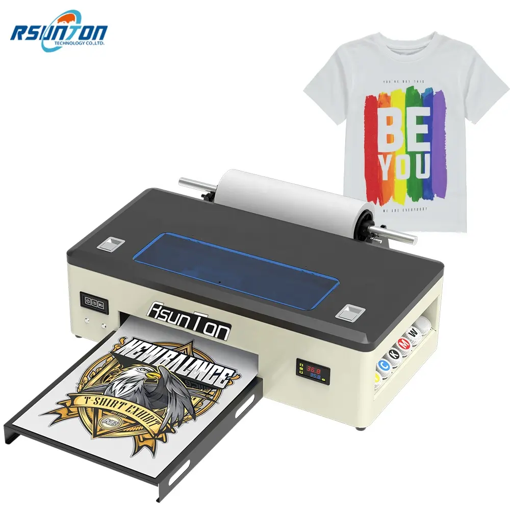 최고의 품질 DTF 60cm 프린터 i3200 디지털 DTF UV 프린터 기계 T 셔츠 DTF 애완 동물 필름 프린터
