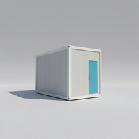 Bureau modulaire préfabriqué en acier détachable avec structure légère et installation rapide