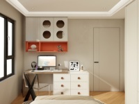 Ensemble de meubles de chambre classiques modernes avec lit inclinable en bois écologique et panneaux de particules, armoire et commode pour la maison, l'hôtel et les centres commerciaux