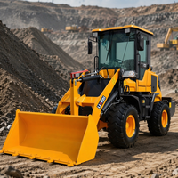 Brandneuer Allrad-Radlader mit Frontschaufel und Anbaugeräten für Landwirtschaft/Bauarbeiten