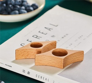 แหวนไม้บีชรูปวงรีสำหรับนิ้วโป้ง อ่านหนังสือ ของขวัญส่วนตัว เป็นมิตรกับสิ่งแวดล้อม พร้อมโลโก้สั่งทำพิเศษ ของขวัญสำหรับนักอ่าน แขวนผนังได้ - Product Image 6