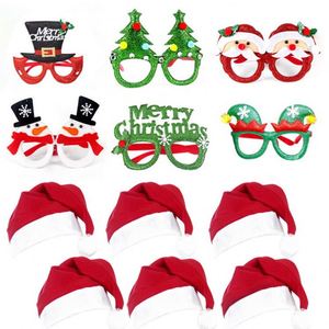 Juego de 20 Piezas de Decoración Navideña, Gorro de Navidad, Gafas, Diadema, Artículos para Fiestas, Combinación de Decoración para Ambiente Festivo, Regalo - Product Image 6