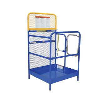 Plataformas de Trabajo para Montacargas con Respaldo Alto, Nueva Jaula de Seguridad Elevada para Montacargas Industriales, Canasta Elevadora Aérea - Product Image 5