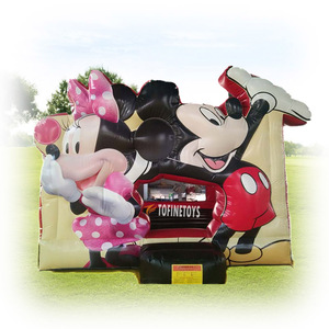 Lớn Inflatable <span class=keywords><strong>Mickey</strong></span> Mouse Bouncer Lâu Đài <span class=keywords><strong>Bouncy</strong></span> Để Bán - Product Image 1