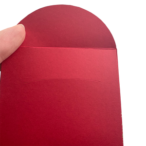 สากลขอแสดงความยินดีความเจริญรุ่งเรืองโชคดีแกรนด์เปิดความสุขม้าปีใหม่ทองแสตมป์2026ซองจดหมายสีแดง - Product Image 5