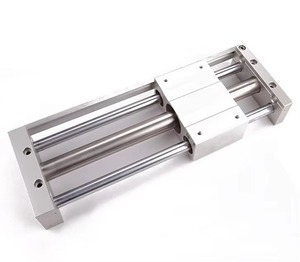Cilindro Neumático sin Vástago Serie CY1L con Rodamiento de Bolas, Actuador Lineal Neumático - Product Image 5