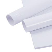 Papier autocollant vinyle imprimable A4 Premium, imperméable, mat, brillant, transparent, blanc, pour imprimante jet d'encre, autocollants brillants, papier vinyle