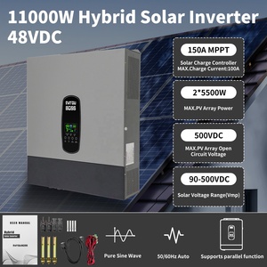 DATOUBOSS 11KW 48V Triphasé, prend en charge le parallèle 48V vers 20V 230V AC, solaire hybride avec contrôleur MPPT - Product Image 4