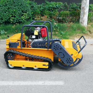 Free Shipping INFRONT 1200mm Width Remote Crawler Lawn Mower RC Robot All Terrain Grass Cutter Home-use Bulldozer Blade Assembly - Product Image 3