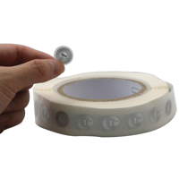 Étiquette RFID UHF NFC Ronde Passive Mini Personnalisée en Usine, Étanche, pour le Suivi des Actifs