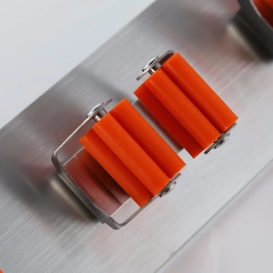 Supporto per mocio in acciaio inossidabile Organizer appendiabiti autoadesivo per scopa - Product Image 3