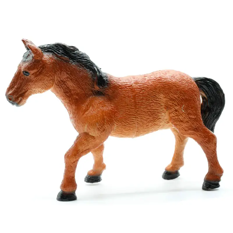 נמוך מחיר תינוק פלסטיק סוסי פרות העזים חוות צעצועי סט לילדים