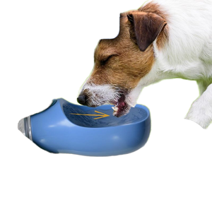 300毫升550毫升水瓶食品容器2合1猫小狗户外水瓶Abs/100% 防漏宠物瓶 - Product Image 4