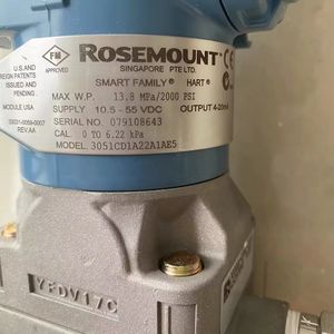 Transmisor de Presión Rosemounts 3051 con Protocolo HART de 4 a 20 mA, Transmisor de Presión en Línea Coplanar, Medición de Presión - Product Image 3