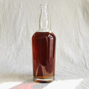 Tùy Chỉnh Cao Minh Bạch Thủy Tinh Whiskey Chai Công Suất Lớn Kín Nhập Khẩu Rượu Chai Thủy Tinh Tái Sử Dụng Chai Cho Whisky - Product Image 4