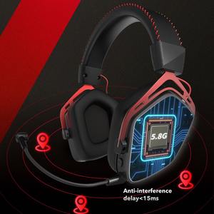 Casque de jeu sans fil EAGLENO G07 supra-auriculaire, faible latence, basses améliorées et son stéréo haute fidélité - Product Image 3
