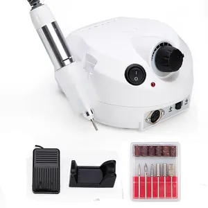 35000rqm Manicure Elektrische Machine Draagbare Pedicure Vijl Schuurbanden Set Nagels Boormachine Met Nagelgereedschap