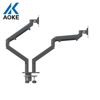 Support de bureau bras de moniteur LCD TV Support CE aluminium + abs accessoires de bureau de haute qualité bras de moniteur