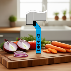 Cuchillo para guisar Fervi DIN 4980 para corte de precisión - Product Image 3