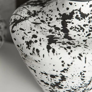 Arrangements floraux en céramique faits à la main rétro, style moderne, vases décoratifs pour comptoirs, pour la maison, les hôtels, ornements de style sobre - Product Image 6