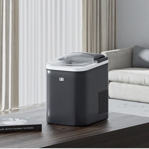 Mini <b>Ice</b> <b>Maker</b> 1.3L Automatic Home Office Portable Electric Plastic White - Product Image 2