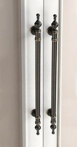 Hot Sale Solid Coffee Colour Furniture Kitchen Cabinet <strong>Antique</strong> Brass Handles and <strong>Knobs</strong> <strong>Drawer</strong> Pulls - Product Image 5