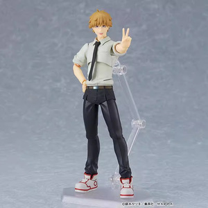 <span class=keywords><strong>Figurine</strong></span> de collection Chainsaw Man Figma 586 <span class=keywords><strong>Denji</strong></span>, modèle de poupée en boîte - Product Image 1