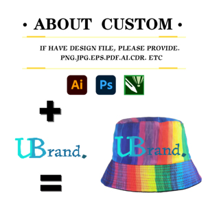 Reversible Rainbow Bucket <b>Hat</b> <b>for</b> Pride Festivals Summer Beach Outdoor Sun Protection Unisex Fashion Trendy Wear - Product Image 4