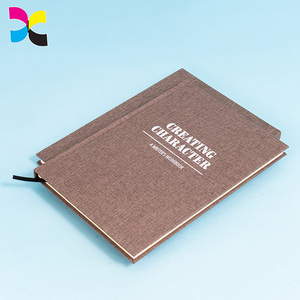 Fabrieksdrukwerk op maat van linnen stof hardcover boeken - Product Image 4