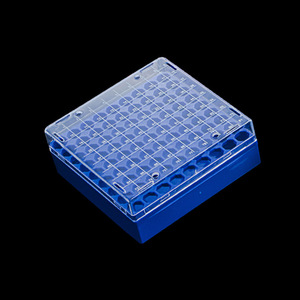 Caja de criopreservación para muestras Lip Pc, 25, 81, 100 orificios, tubos desechables para congelación, almacenamiento para uso en laboratorio - Product Image 2