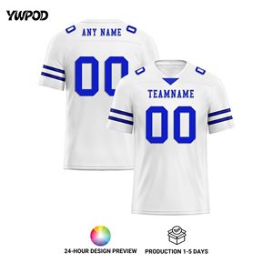 Jersey Sepak Bola Tim Massal OEM ODM Cetak Sesuai Permintaan Tambahkan Logo Kustom Nama Pribadi Atletik FBJ02-24017005 - Product Image 2