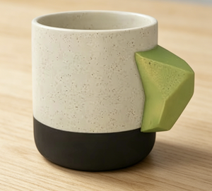 Mug pour grimpeurs avec poignée pour l'intérieur, vert, compatible micro-ondes et lave-vaisselle - Product Image 1