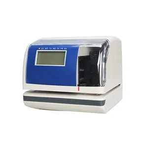 High Quality Multi Language Electronic Time Attendance Clock Car Park Time Date Stamp Machine