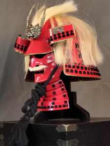 Armure traditionnelle japonaise de samouraï, casque, armure de <span class=keywords><strong>Minamoto</strong></span> Yoshitsune, tenue de festival, accessoires de télévision - Product Image 6